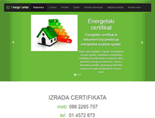 Tablet Screenshot of energocentar.com